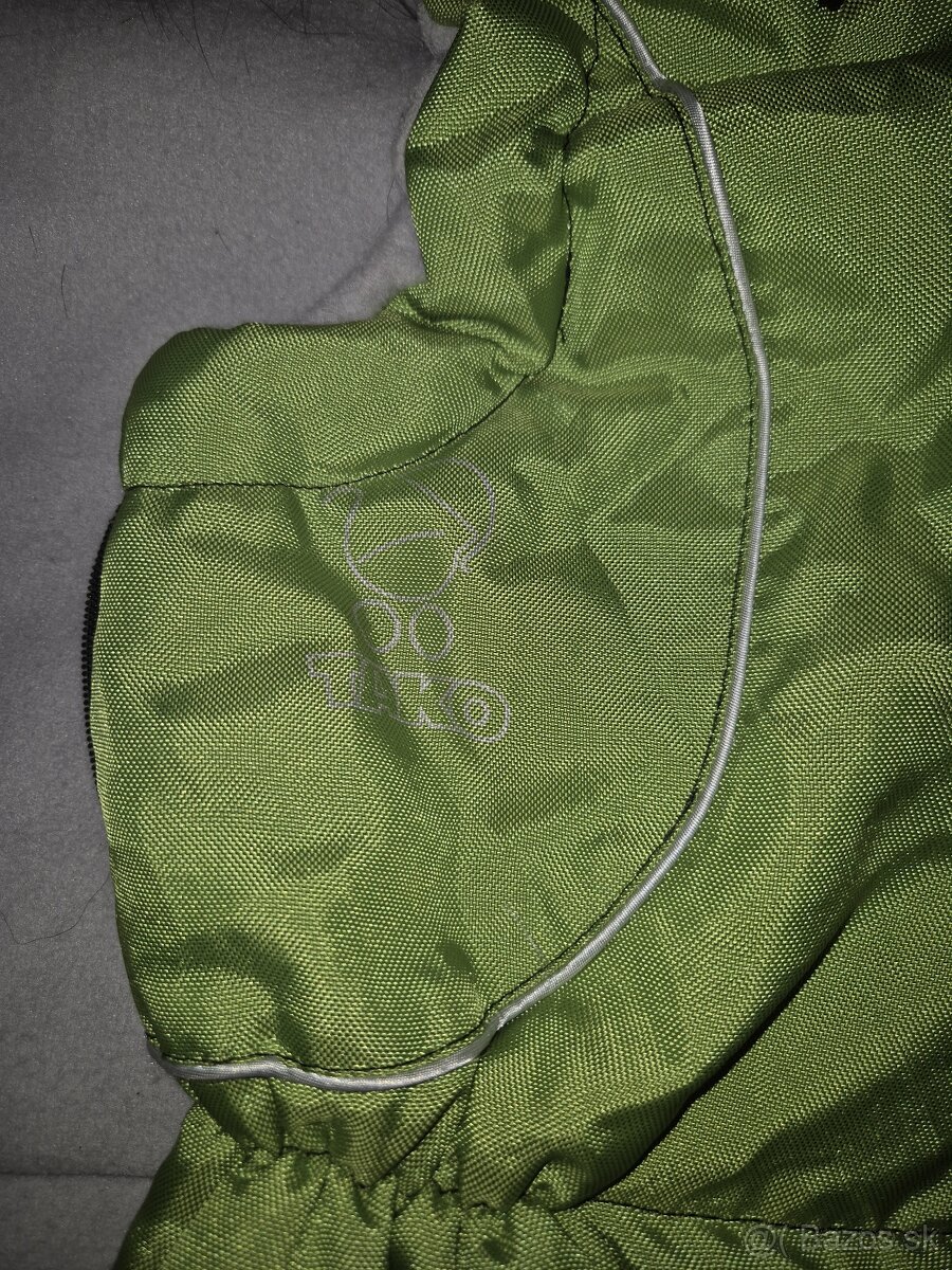 TAKO Fusak 4v1 zelený s kožušinou - 3