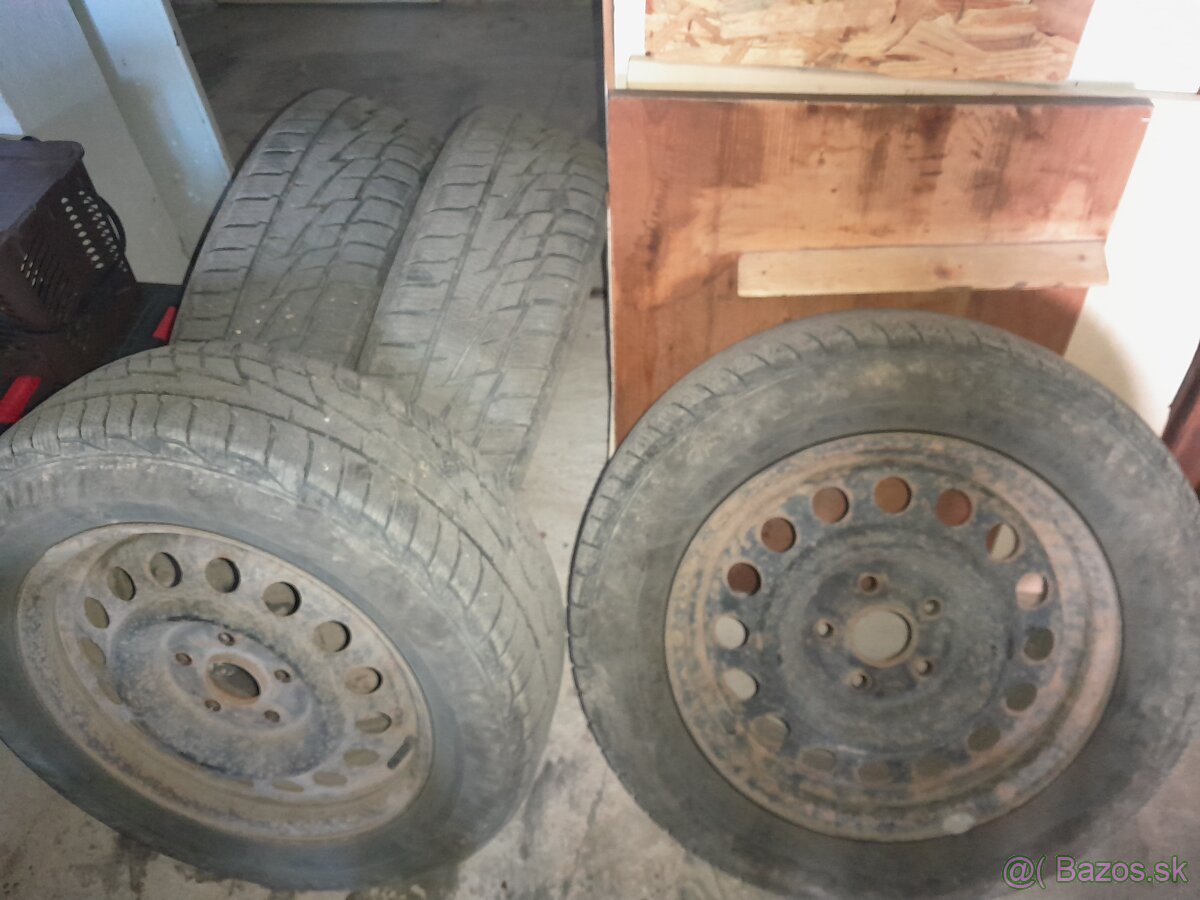 Plechové disky + zimné pneu na Suzuki SX4 - 3