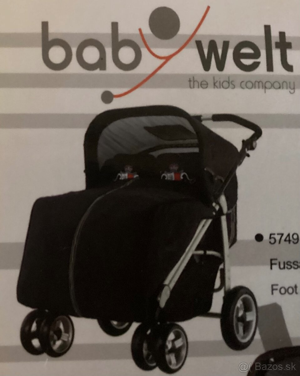 Kočík pre dvojčatá - 3