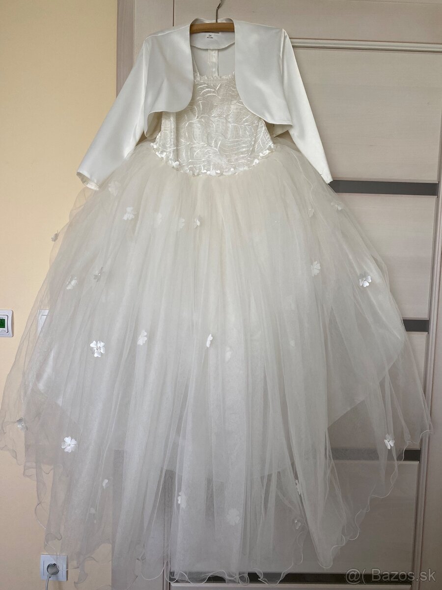 Šaty na 1.sv.prijímanie, družičkovské šaty - 3