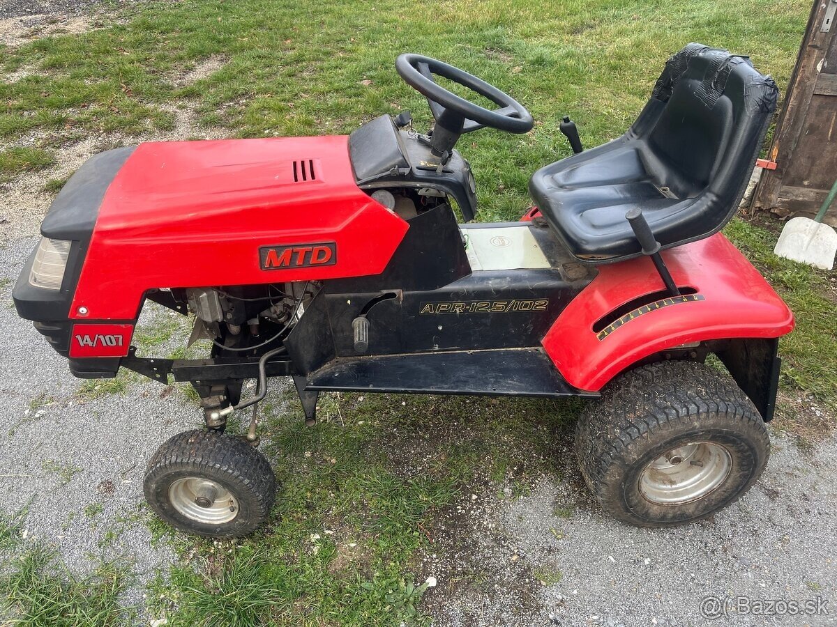 malotraktor, kosačka - 3