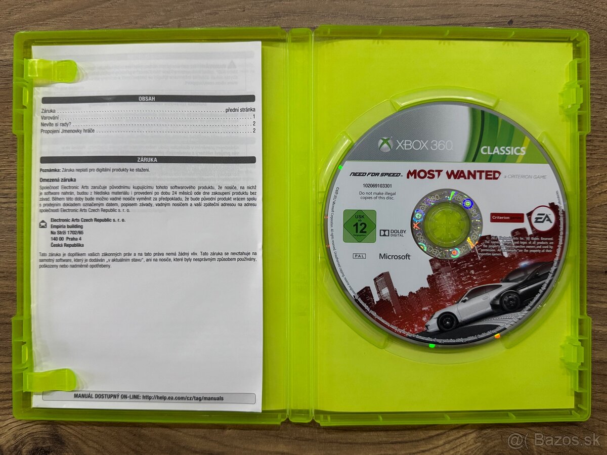 Hra Xbox 360 - Need for Speed Most Wanted - 3