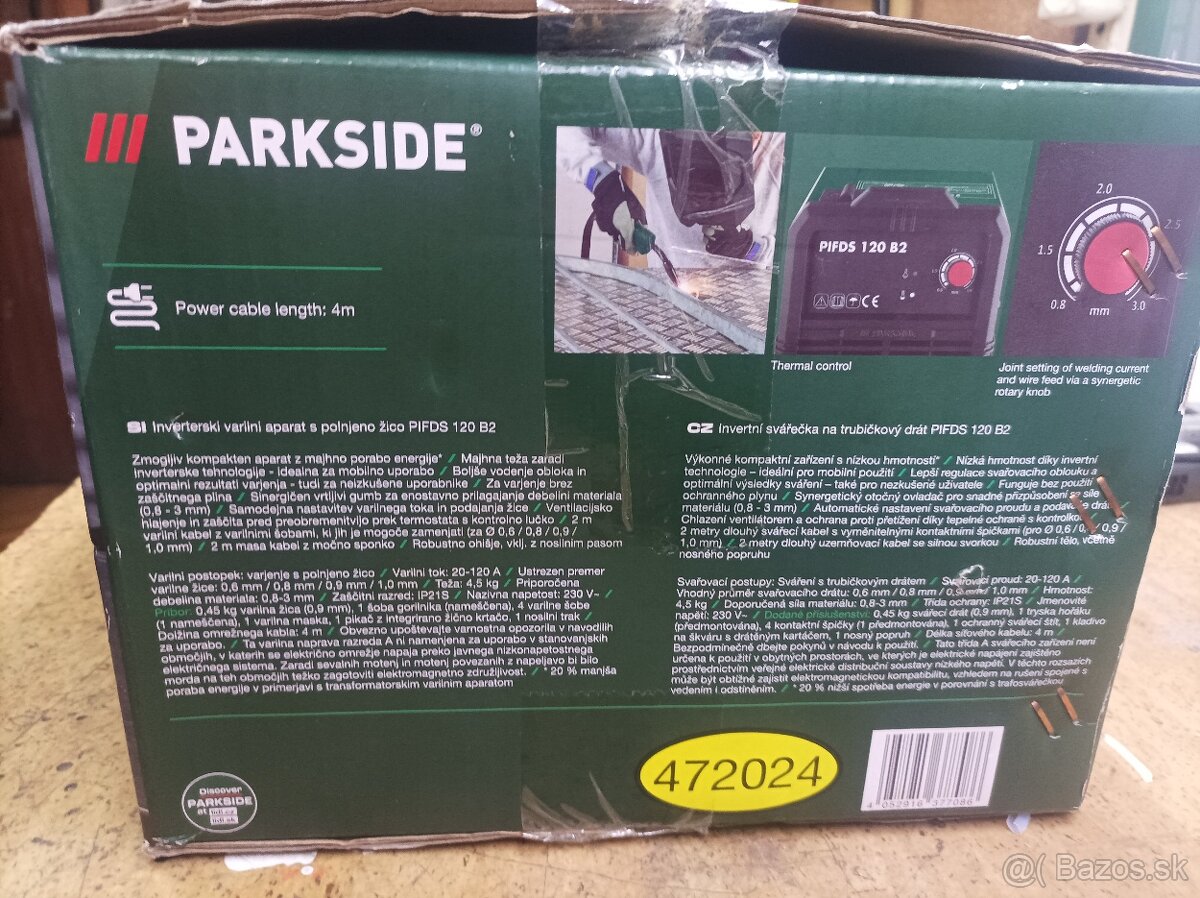 Investor zváračka NOVÁ PIFDS 120 B2 - 3