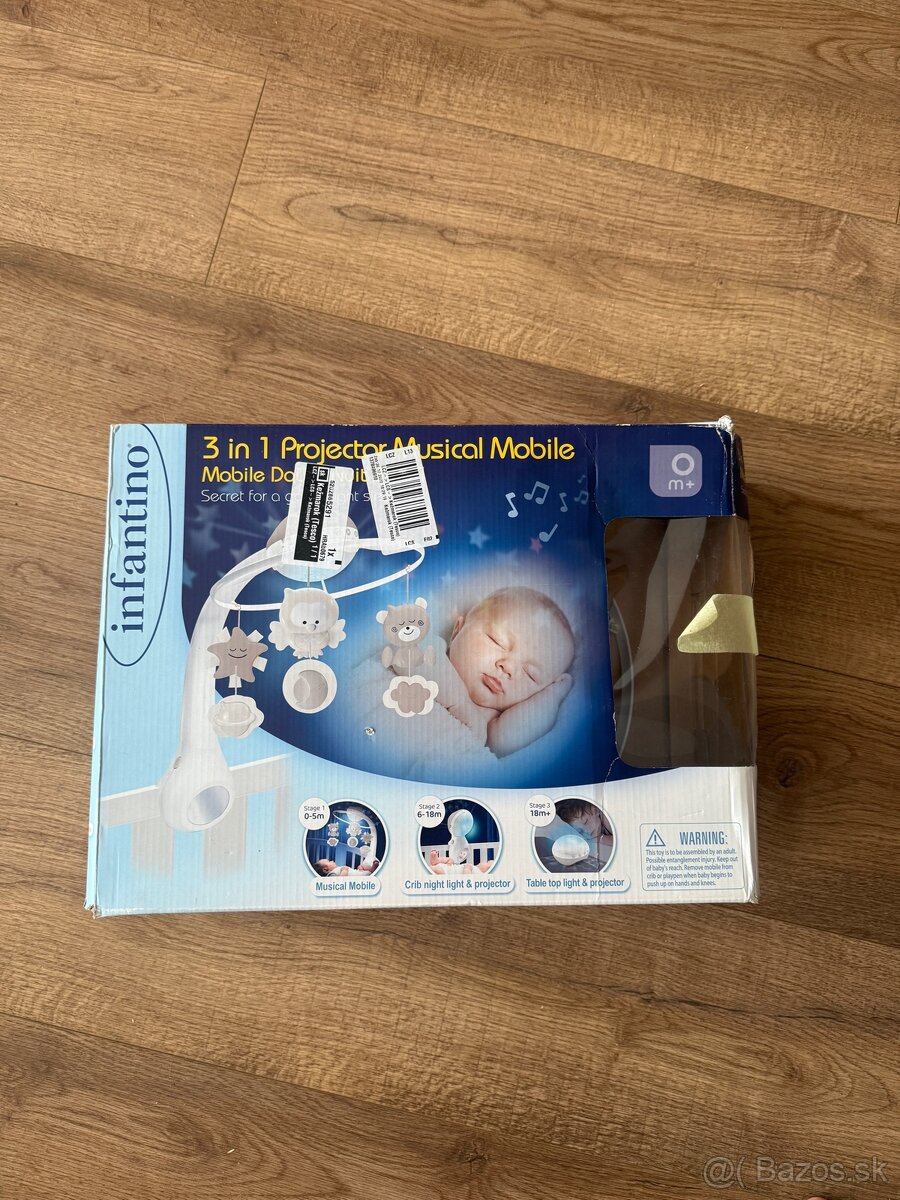 Predám Detský kolotoč 3v1 Infantino - 3