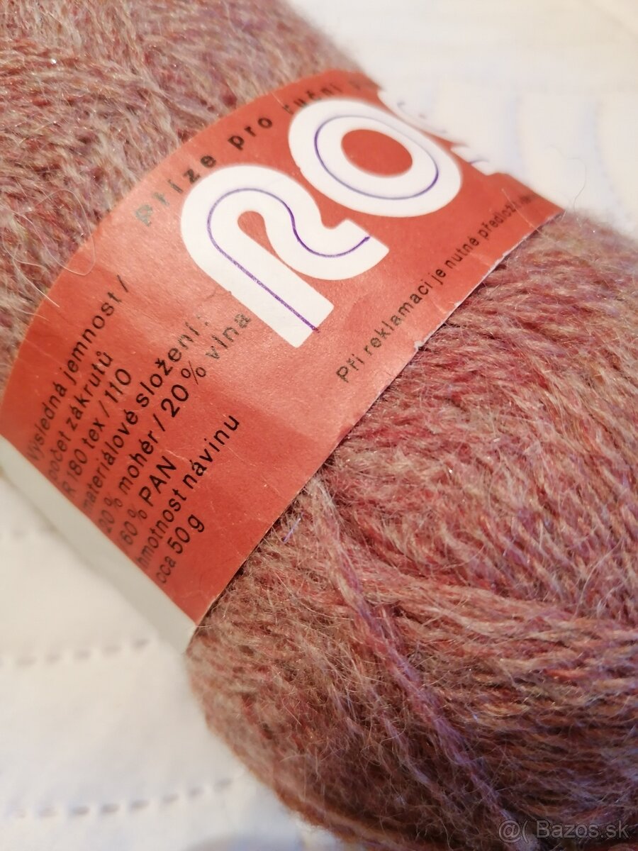 Vlna na pletenie mix. - 3