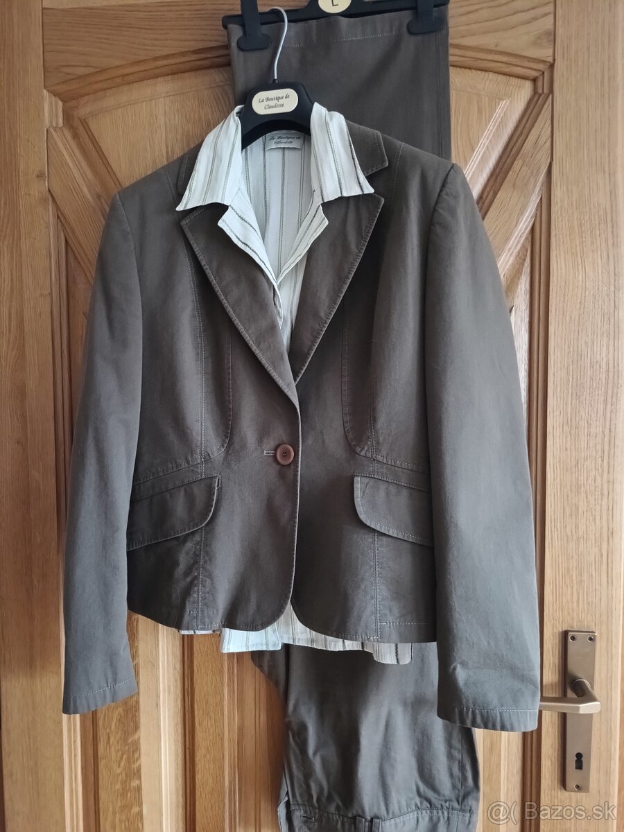 Dámsky nohavicový kostým 3ks - 3