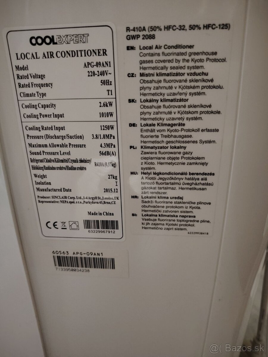 predam mobilnu klimatizaciu - 3