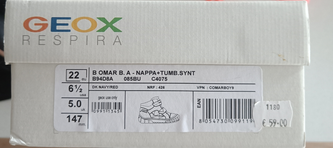 Geox číslo 22 - 3