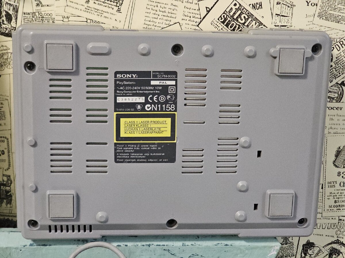 PS1 SCPH-9002 》PLAYSTATION 1 + GAMEPAD + HRA - 3