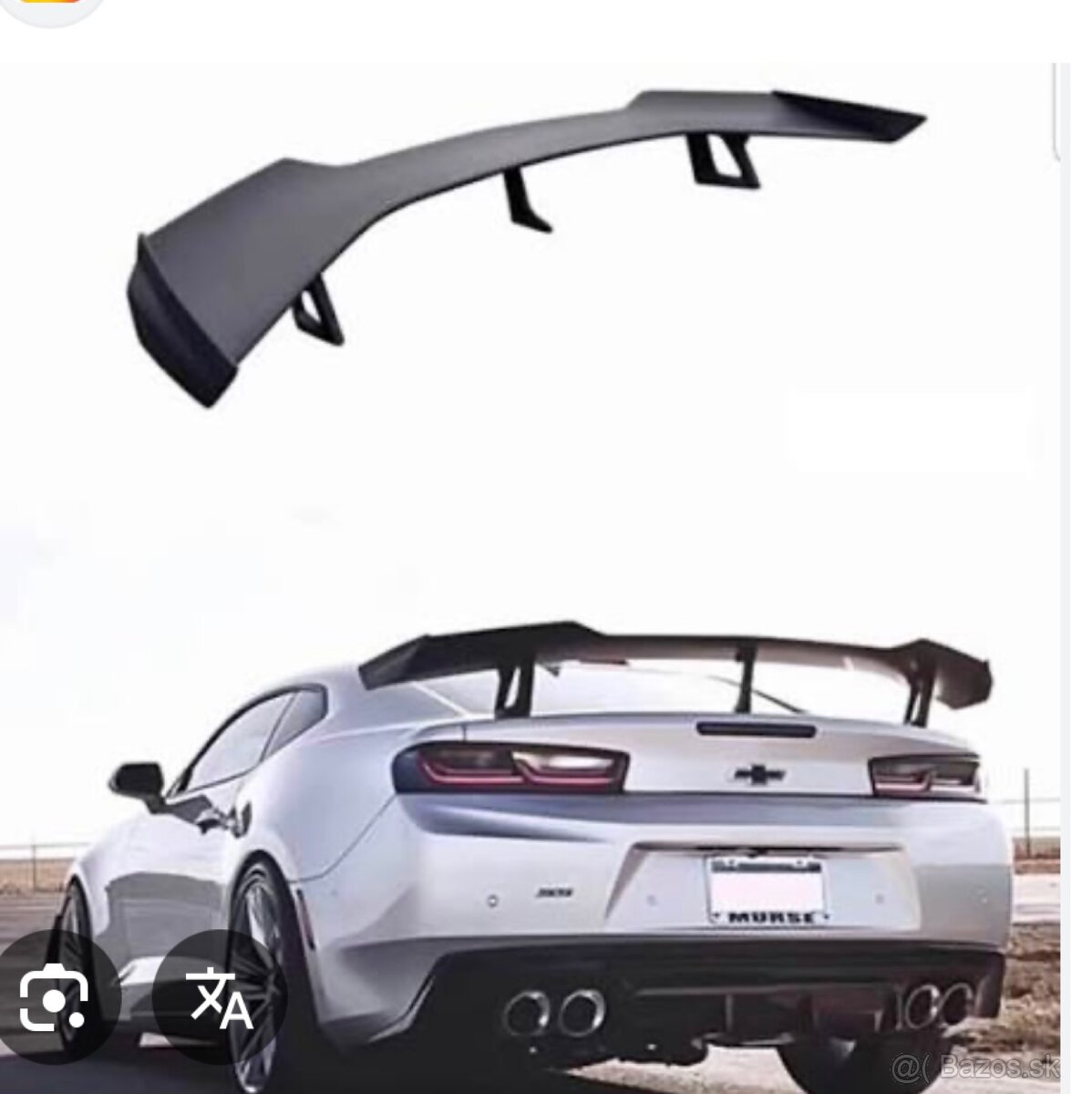 Chevrolet Camaro 2016-2025 kridlo(spojler) - 3