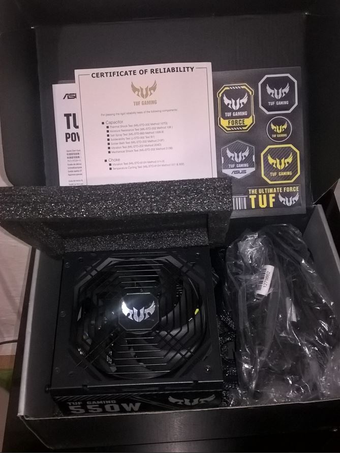 ASUS TUF Gaming 550W Bronze - 3