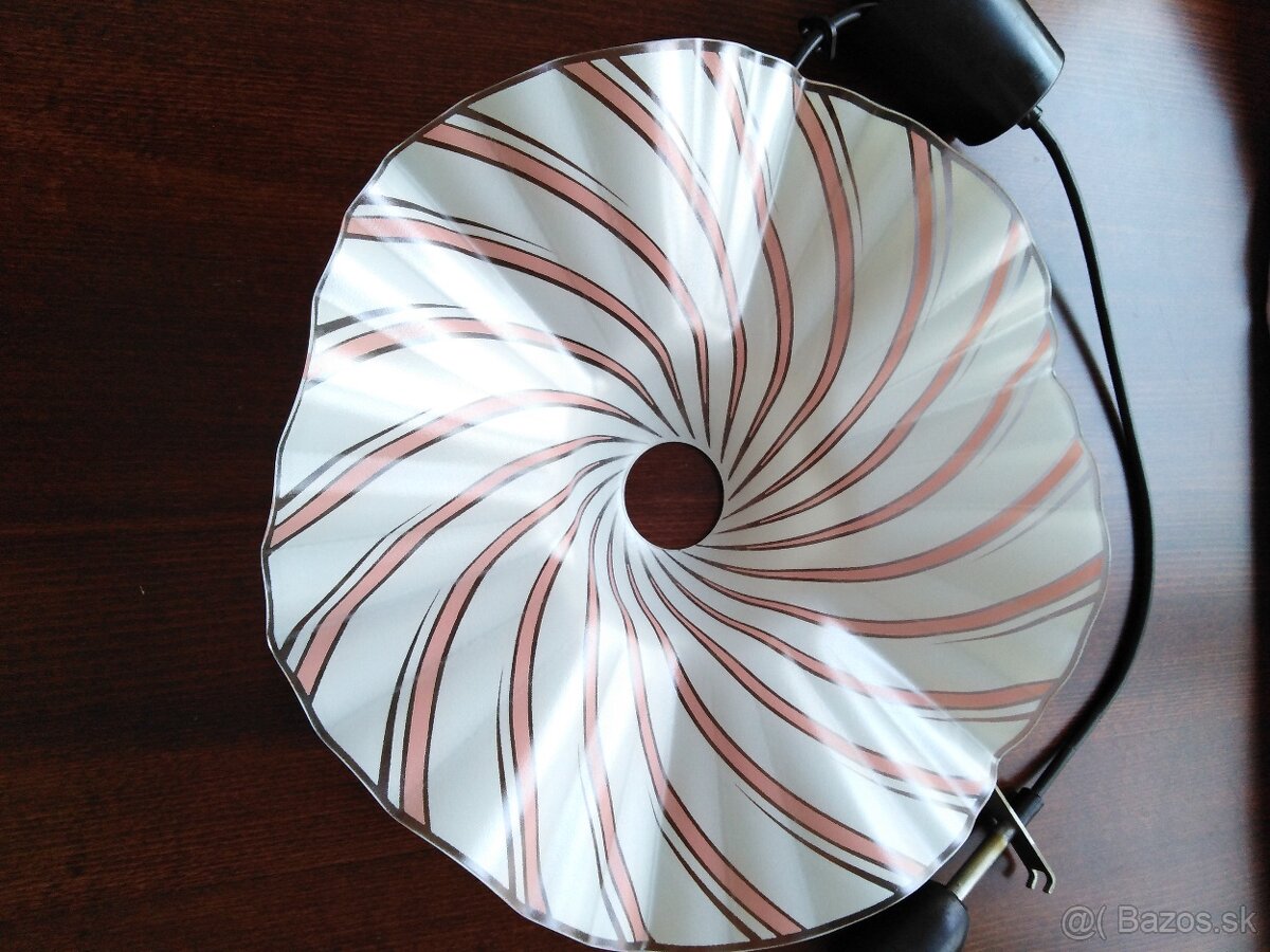 Stropný luster svietidlo sklo + kabel - 3