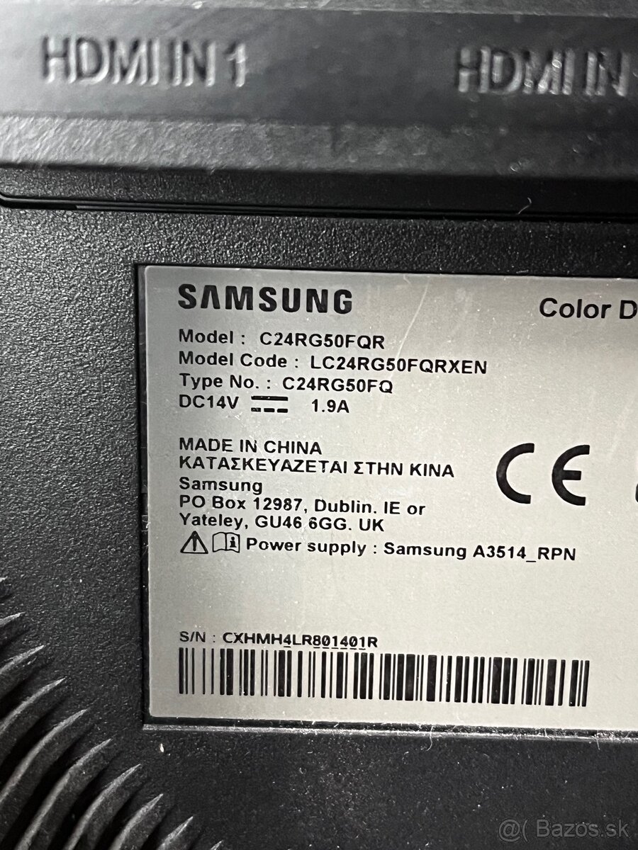 Zakrivený herný monitor SAMSUNG - 3