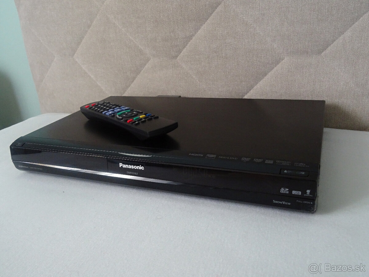 ⭐ DVD rekordér PANASONIC DMR-EH63- 250 GB HDD -HDMI -USB ⭐ - - 3