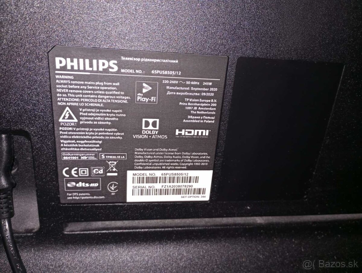 Philips 65PUS8505/12, LCD-LED Ambilight televízor - 3