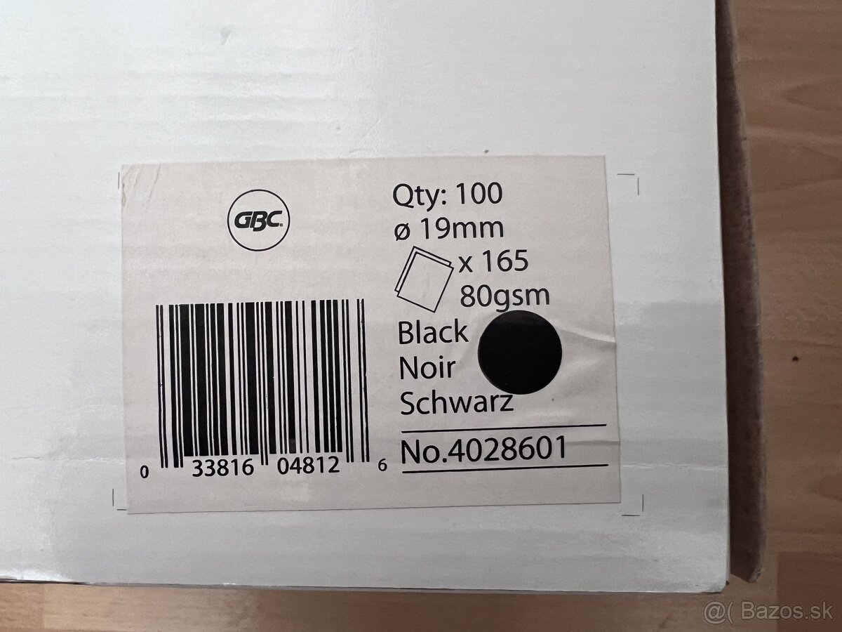 Viazací hrebeň A4 19 mm - 3