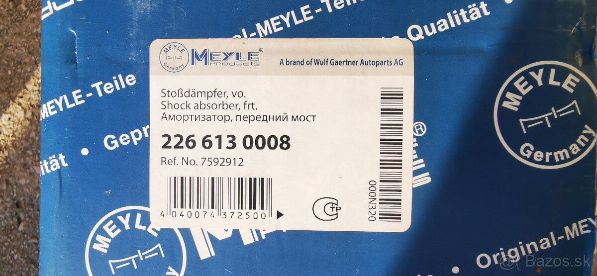 Nové tlmiče - Fiat Uno - 3