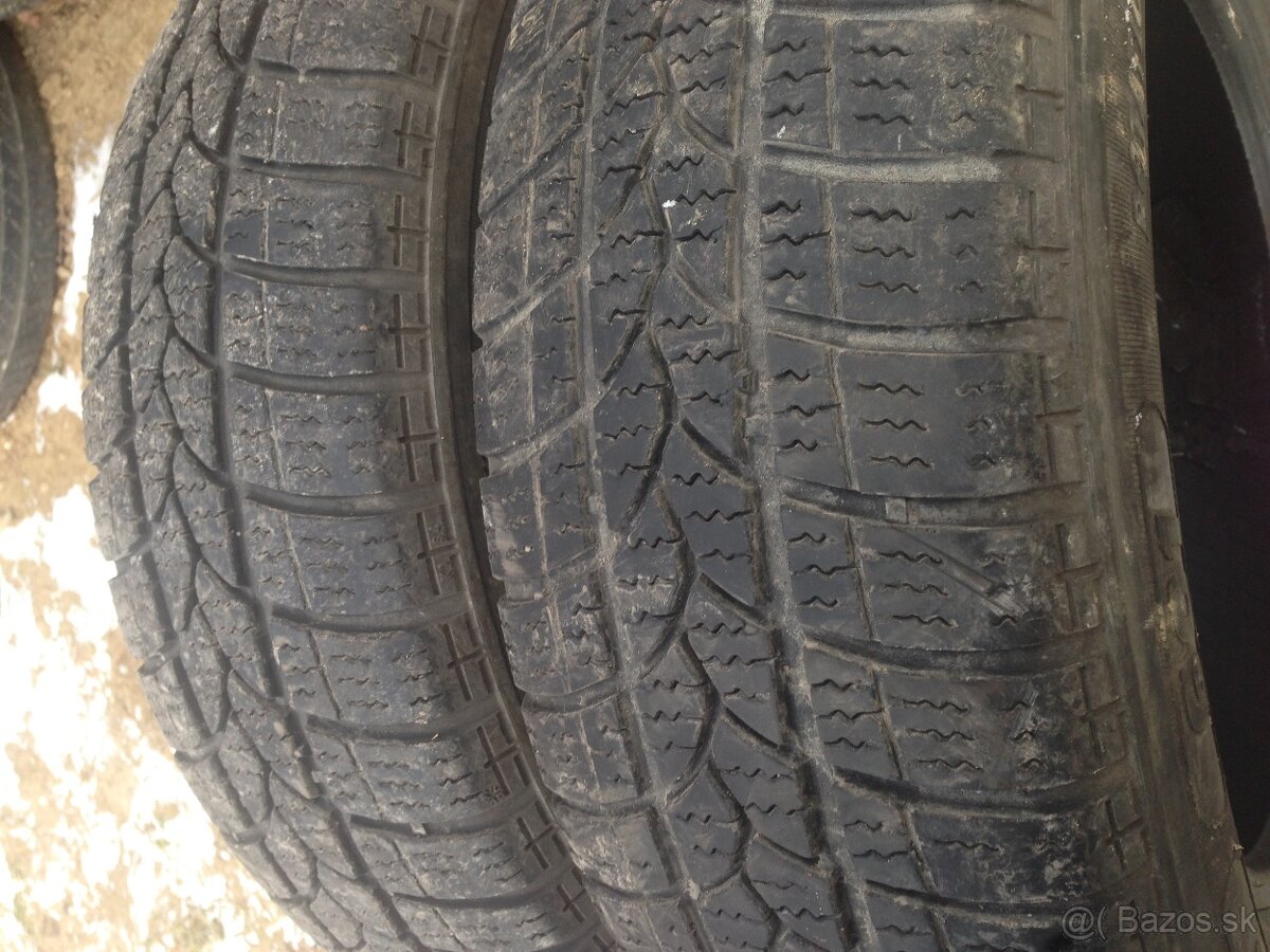 Predám zimné pneu185/70r14 5mm - 3