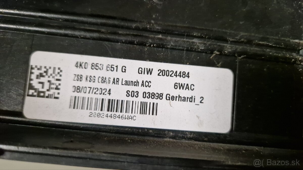 AUDI A6 C8 ALLROAD GRILL/MASKA 4k0853651g - 3