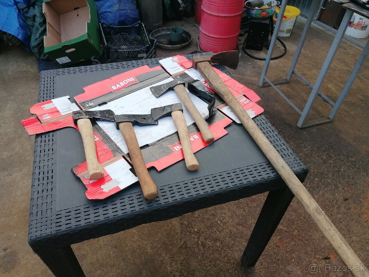 Sekery, štiepačky, kliny, kladiva - 3