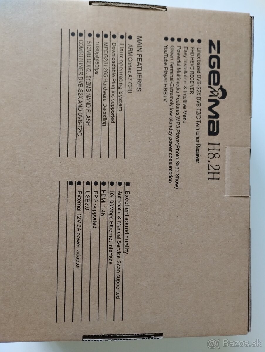 HD Satelitný prijímač ZGEMA - 3