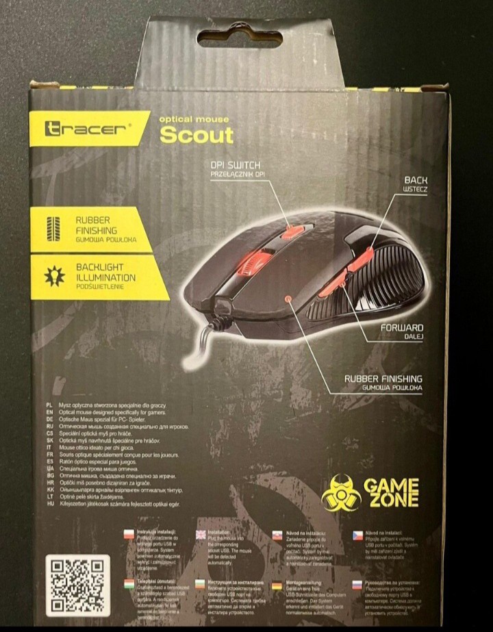 Herná myš - Tracer Battle Heroes Scout - 3