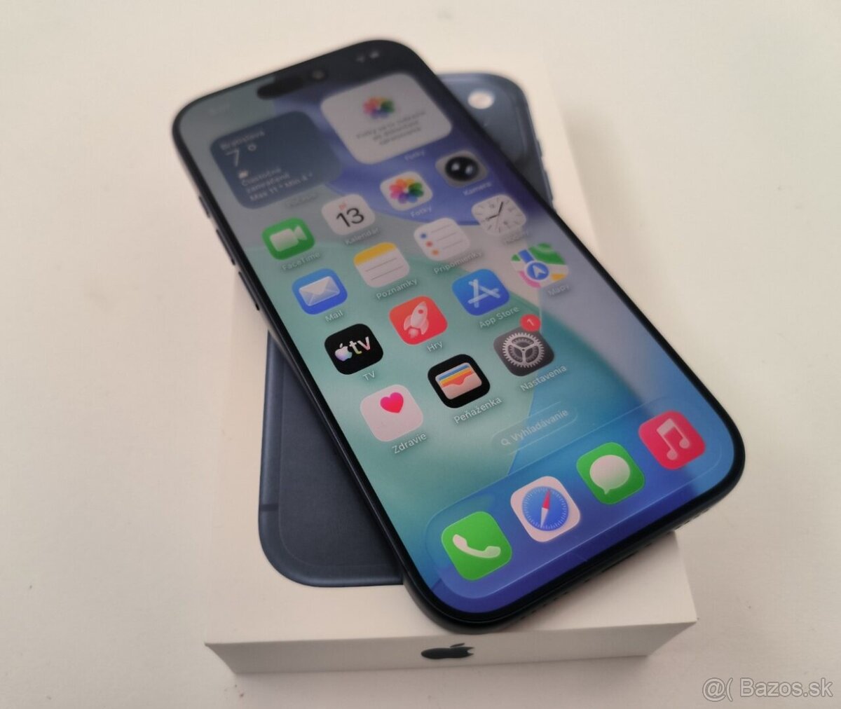 apple iphone 17 PRO MAX Blue / Batéria 100% - 3