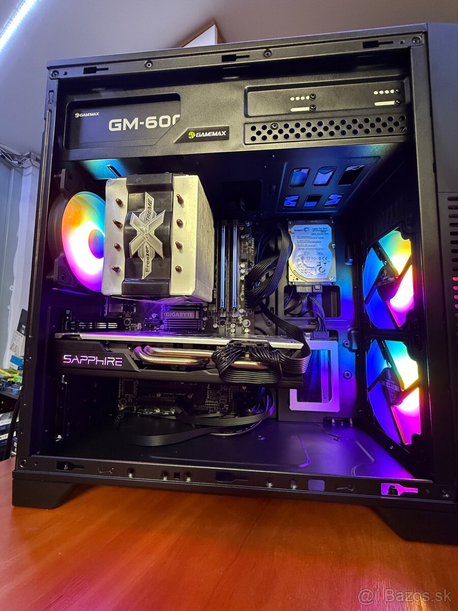 Herný PC, FX-8370, 16GB RAM, AMD RX 570, 1TB, 600W, GAMEMAX - 3