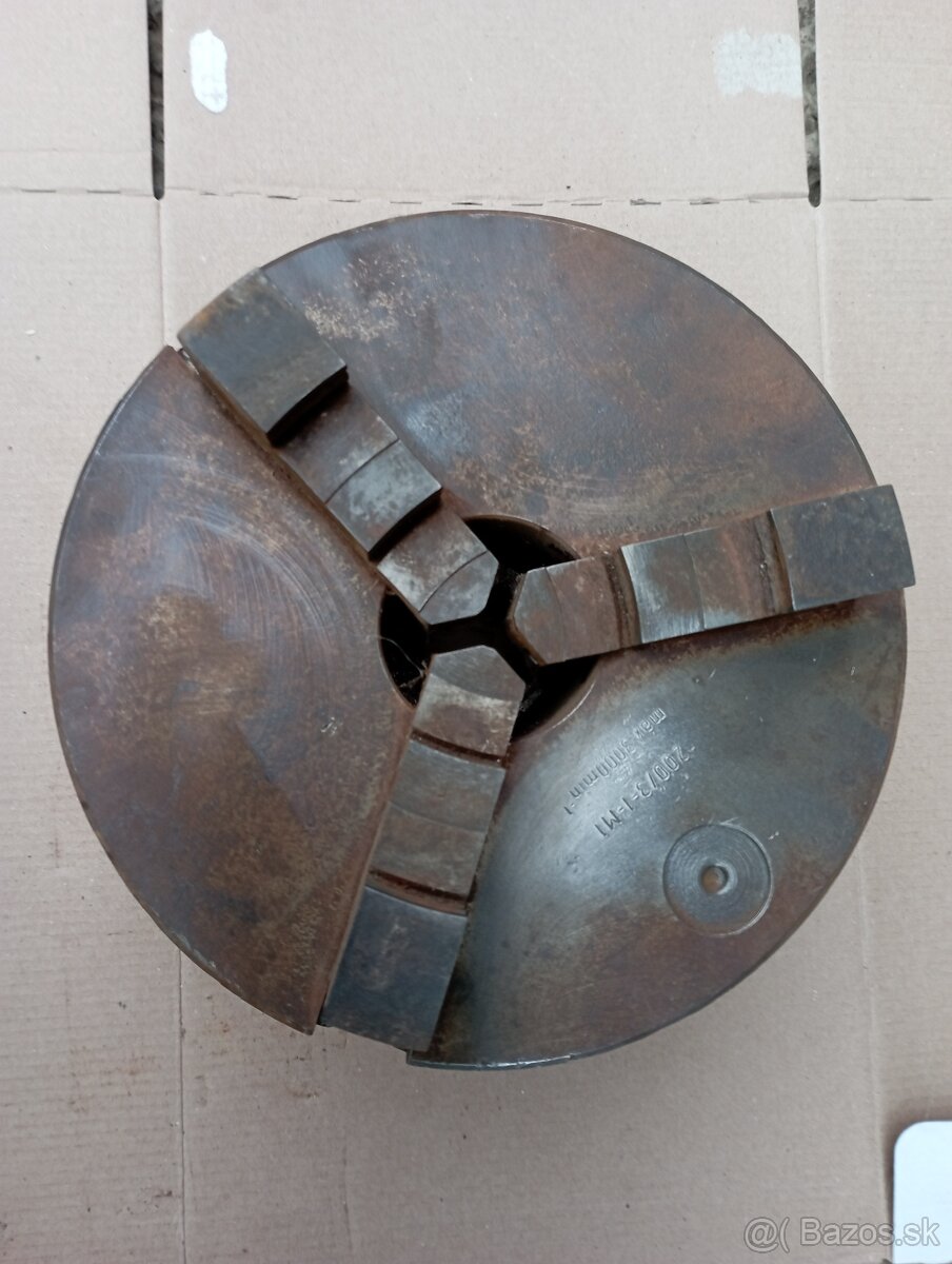 Hlava, sklucovadlo 200mm na sustruh - 3