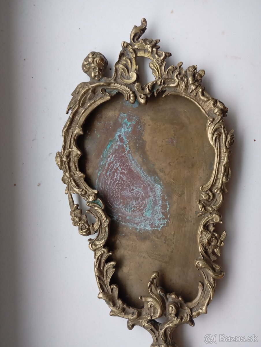 Predám starožitné zrkadlo do ruki - 3