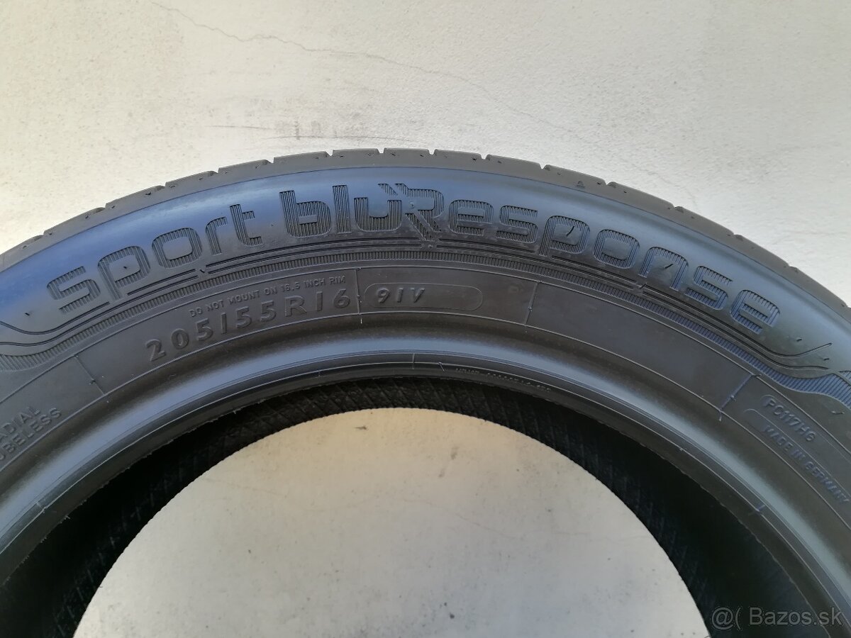 Letné pneumatiky 205/55 R16 Dunlop, 4ks - 3