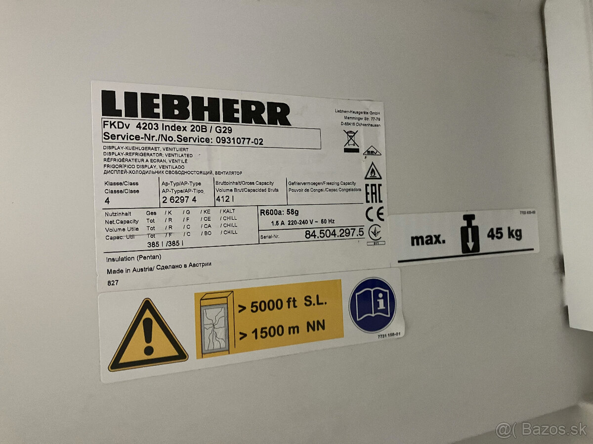 Chladnička liebher FKDV 4203 - 3