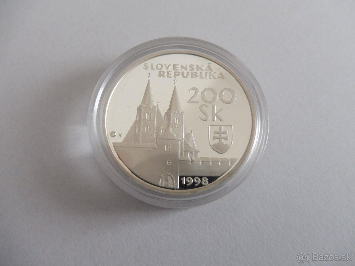 200 Sk/1998 Spišský hrad, proof - 3