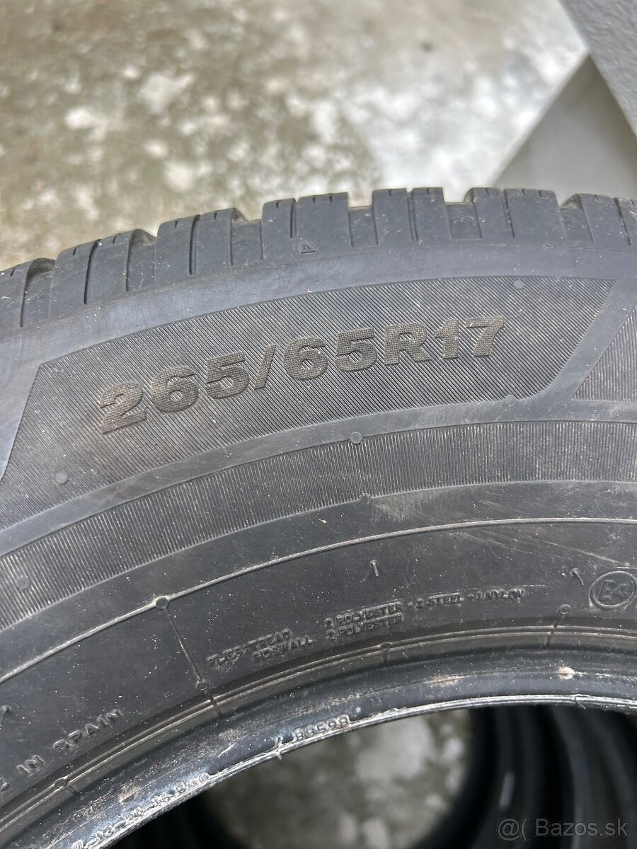 Zimne pneu 265/65 R17 BRIDGESTONE BLIZZAK - 3