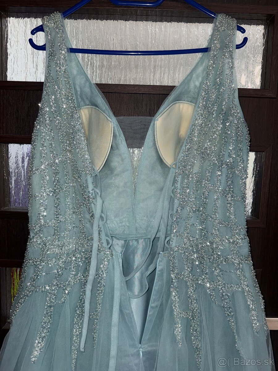 Dámske plesove šaty M/L - 3