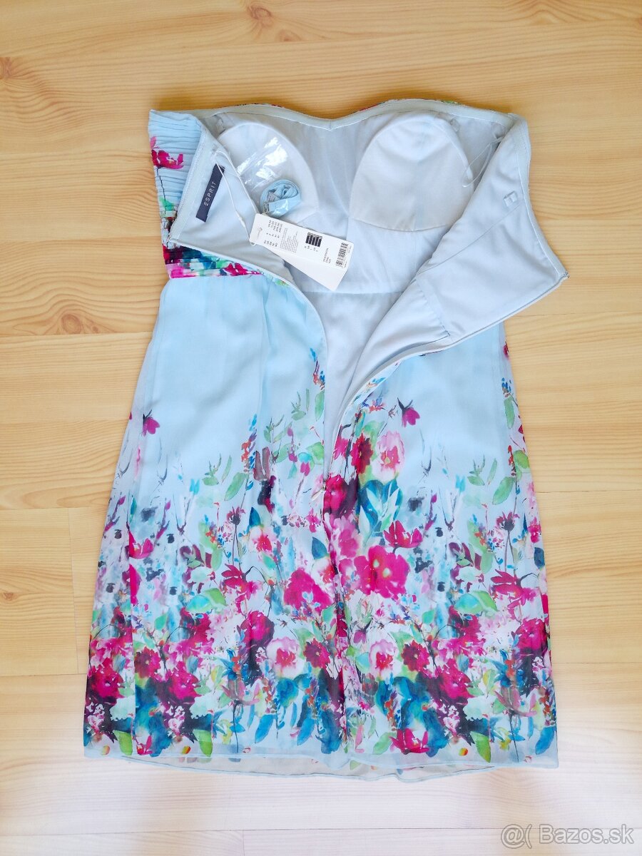 Spoločenské šaty Esprit s kvetmi - 3