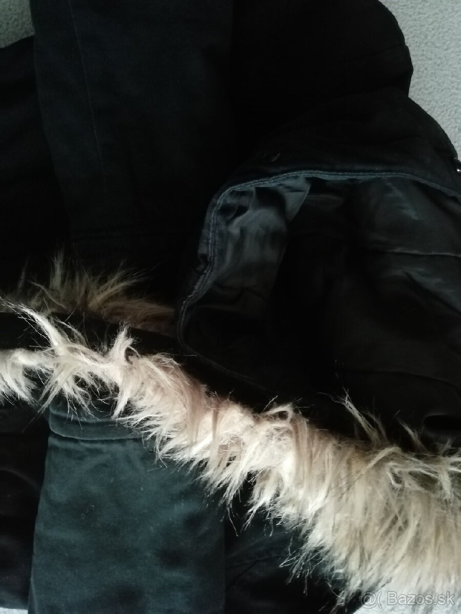 Dievčenská čierna Pepperts, zimná bunda. - 3