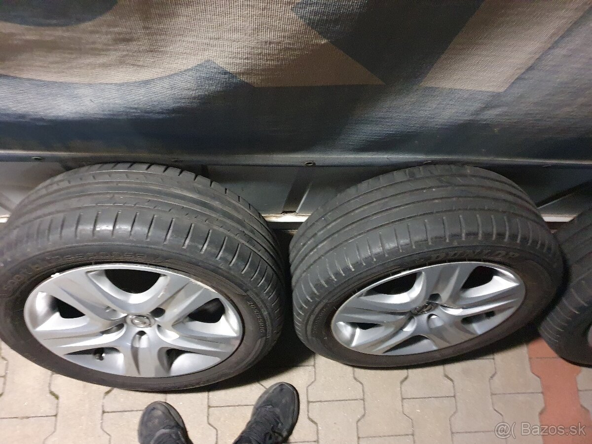 plechové disky, s puklicami 5x110 r16 - 3