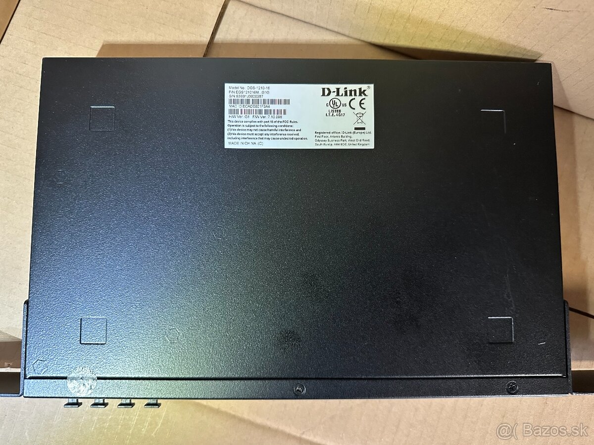 D-Link DGS-1210-16 switch - REZERVOVANE - 3