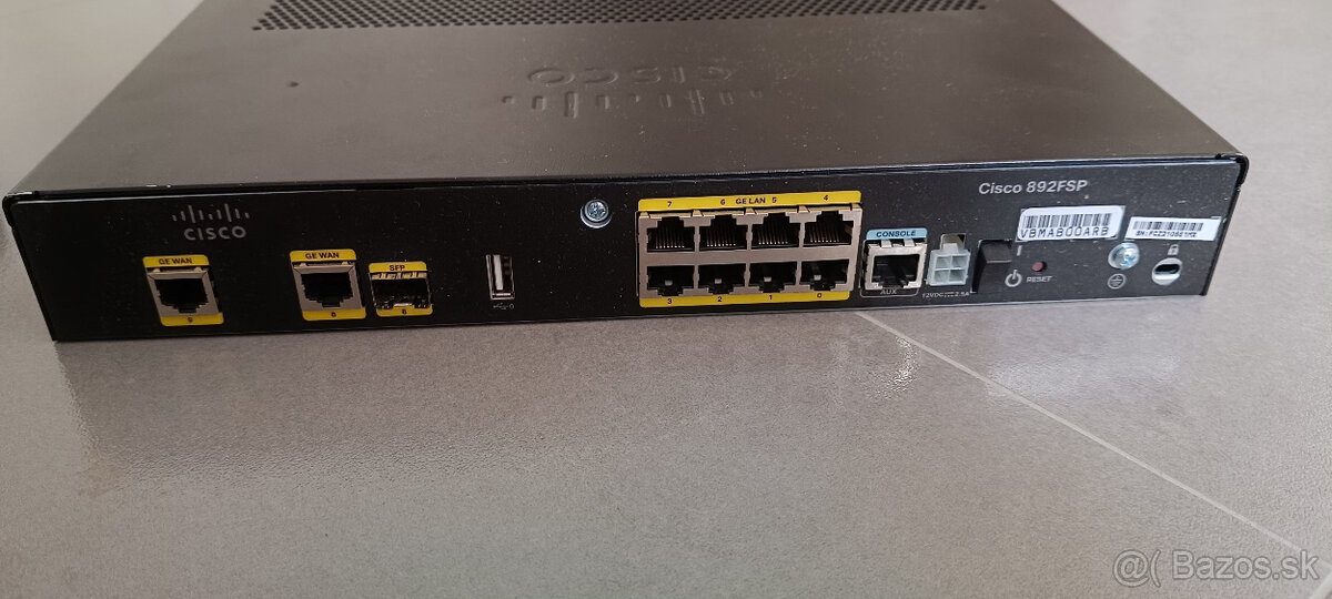 cisco 892fsp - 3