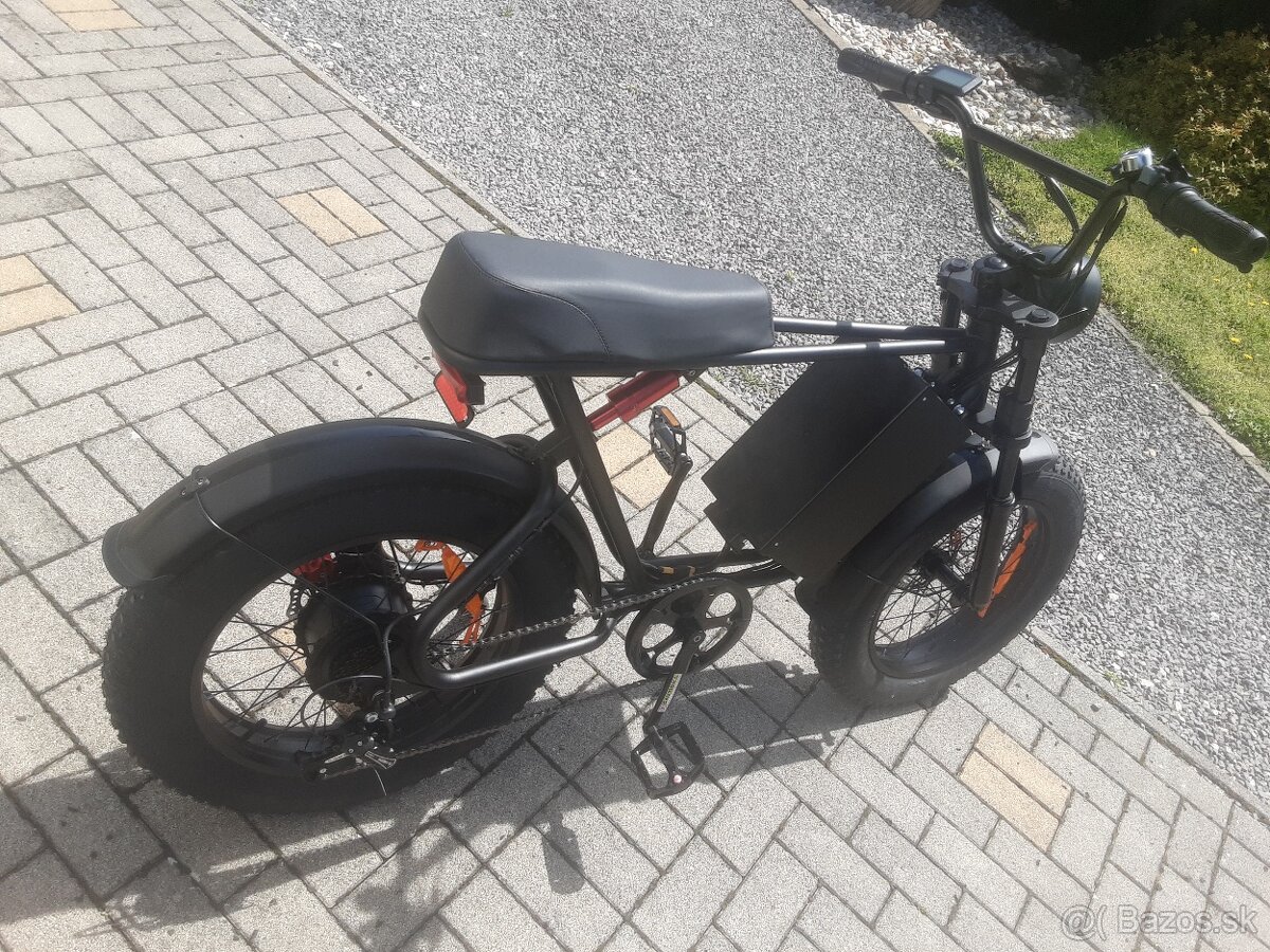 Elektro-bicykel 100+km len na baterku