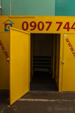 Skladové priestory na prenájom už od 0,66€ - 3