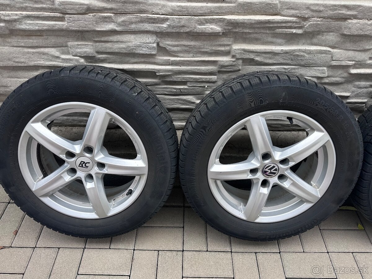 Alu disky R 16 + 205/60 R16 - zimné Continental TS830 P - 3