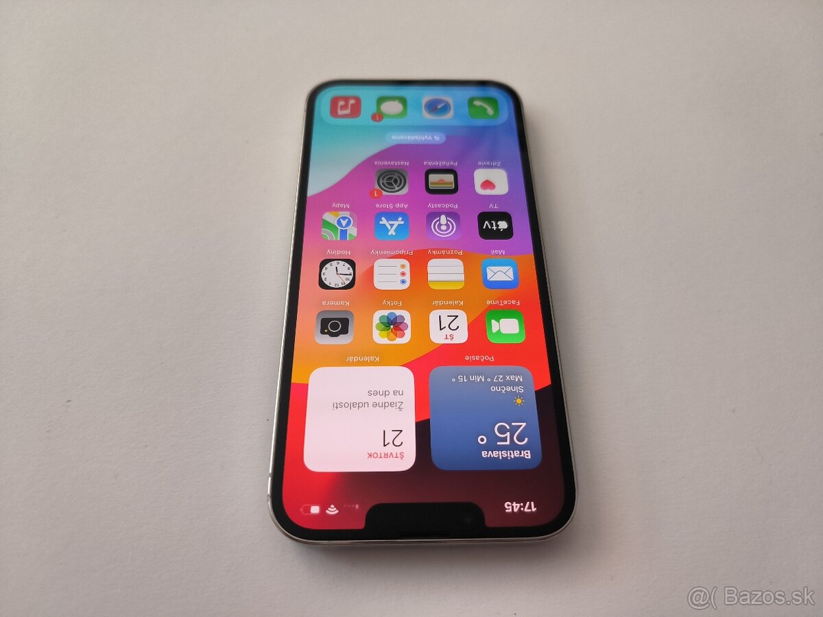 apple iphone 13 PRO 256gb Silver / Batéria 100% - 3