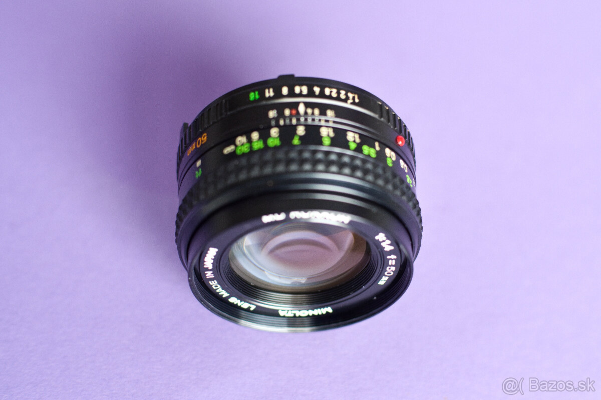 Minolta MD Rokkor 1:1.4/50mm - 3