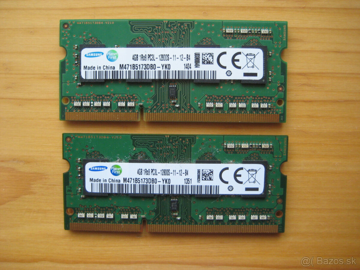 ♦️ Pamäte DDR3 ♦️ 4 GB pre notebooky ♦️ - 3