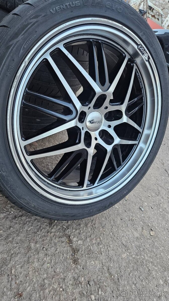 18" kola Brock límcová – 5x108 + pneu - 3