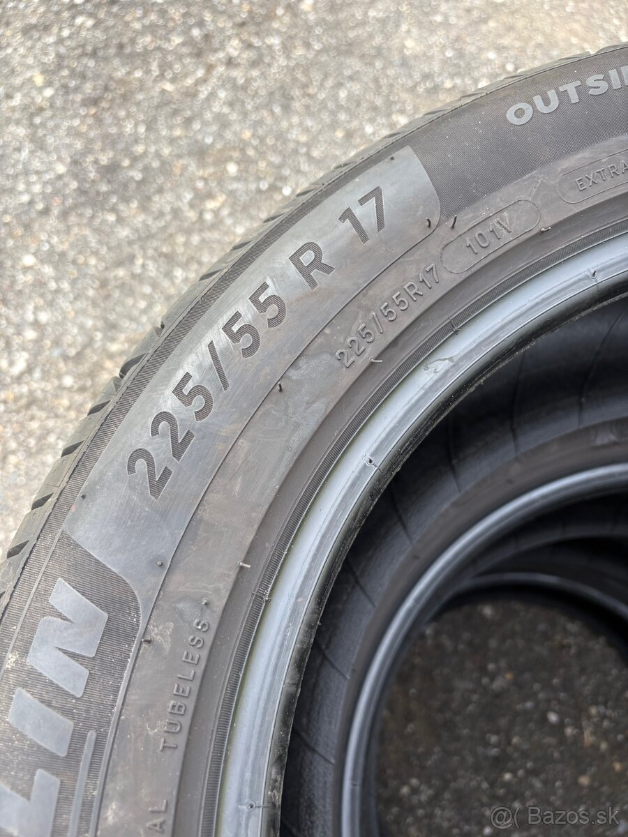 Letné pneumatiky 225/55 R17 Michelin - 3