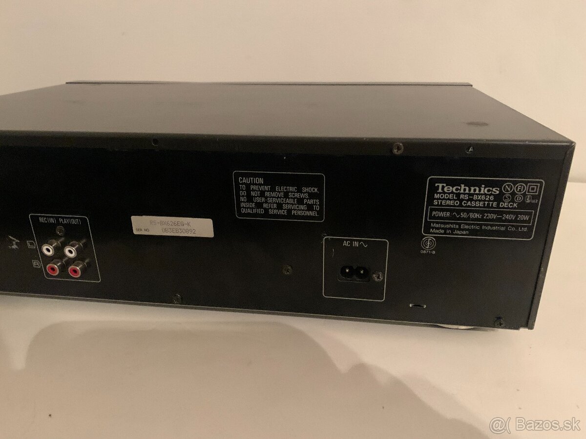 TECHNICS RS BX626 - 3