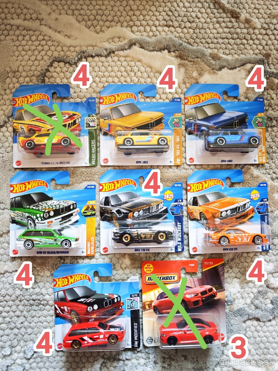 Hotwheels nemecké autá - 3